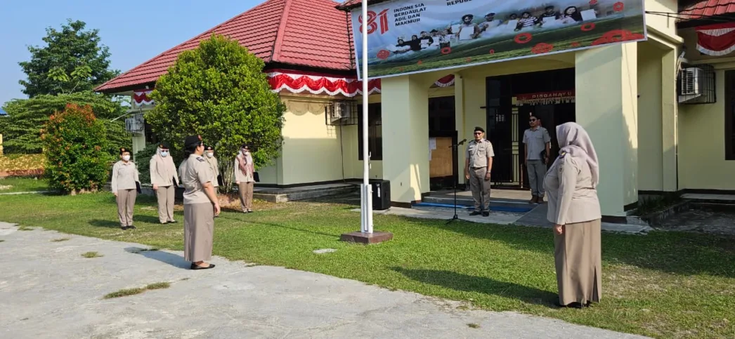 Kantor Pertanahan Keerom Gelar Apel Pagi, Perkuat Disiplin dan Semangat Kerja Pegawai