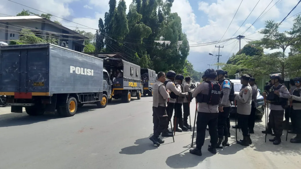 Asosiasi Wartawan Papua Kecam Oknum Polisi Yang Diduga Merusak HP Wartawan Saat Meliput Demo KNPB di Sentani