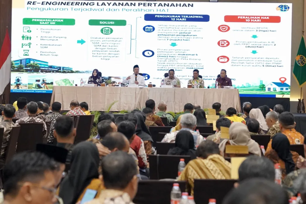 Menteri ATR BPN Minta Dukungan PPAT dan BPKAD Untuk Percepatan Transformasi Pelayanan