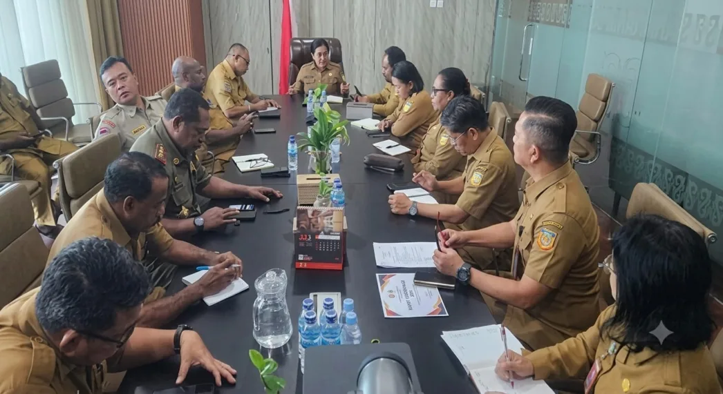 Matangkan Persiapan Pencanangan HUT RI Ke-81, Pemprov Papua Siapkan Ragam Layanan Publik Gratis