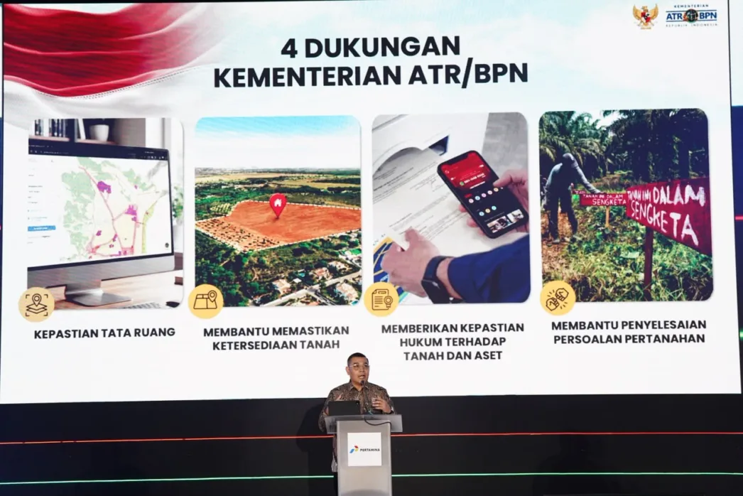 ATR BPN Siapkan 4 Instrumen Pertanahan Untuk Pertamina Demi Mendukung Ketahanan Energi Nasional