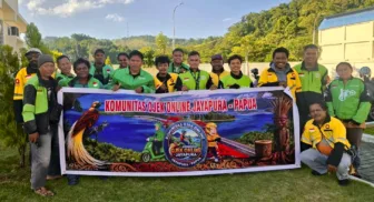 Komunitas Ojol Jayapura Nyatakan Dukungan Untuk Papua Aman dan Sejahtera