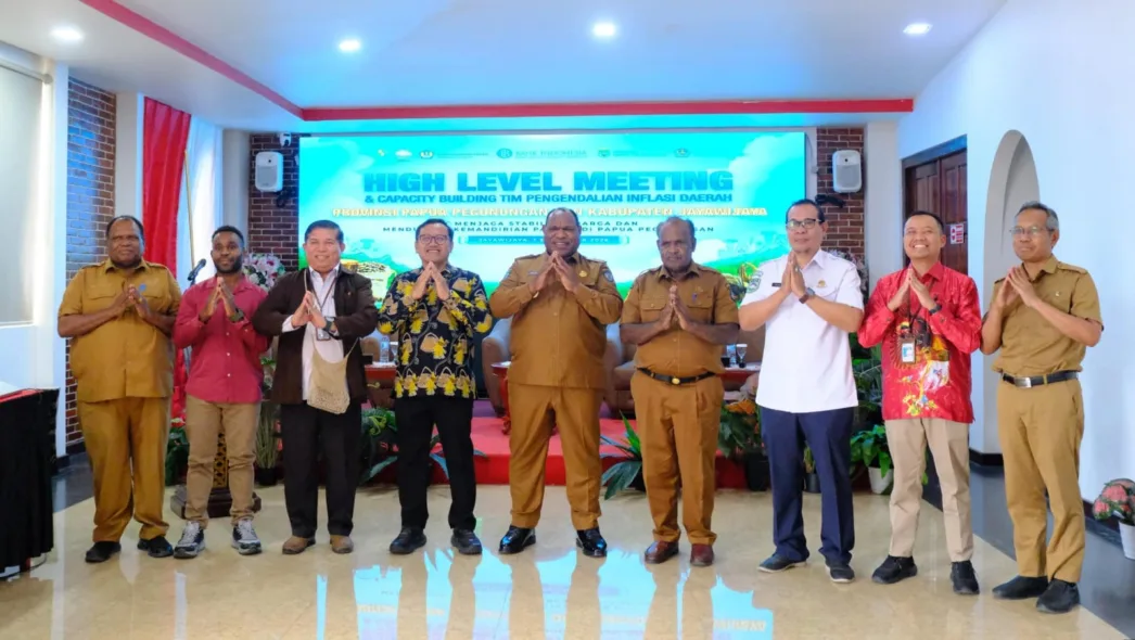 Bank Indonesia dan TPID Papua Pegunungan Gelar Rapat Tingkat Tinggi, Kawal Inflasi Agar Masuk Target Nasional
