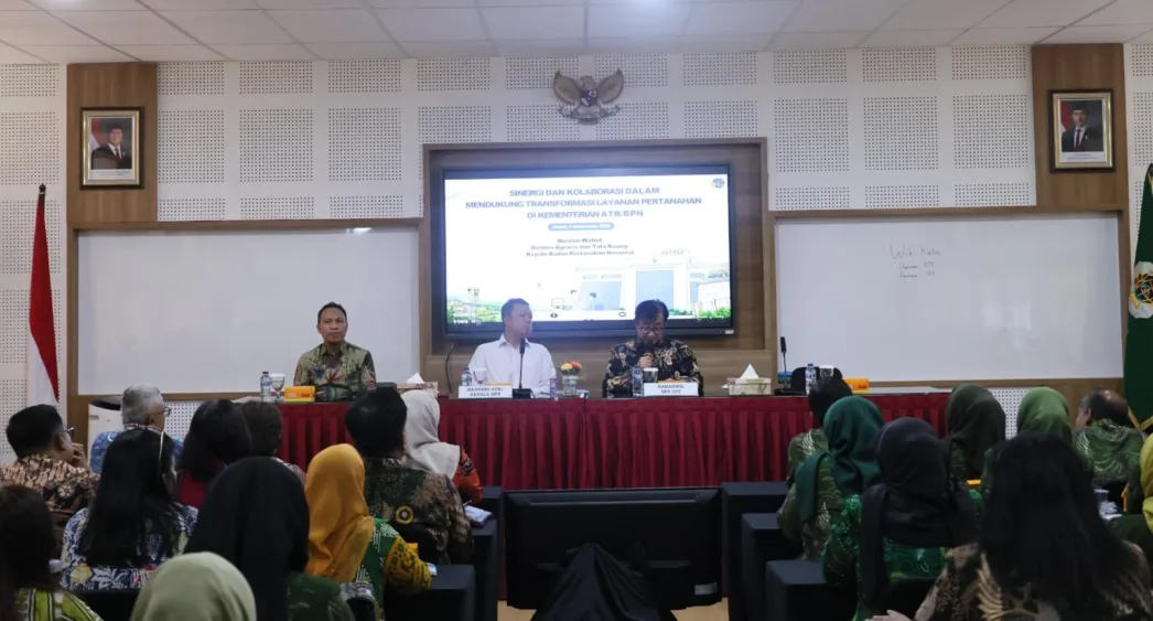 Kementerian ATR BPN Perkuat Kolaborasi BPKAD dan PPAT Sosialisasikan Transformasi Layanan Pertanahan