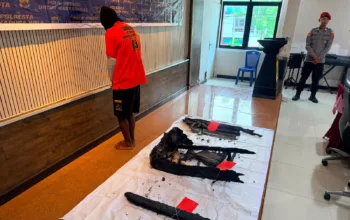 Polresta Jayapura Kota Ungkap Dalang Kebakaran Tanjung Ria, Tersangka Terancam 9 Tahun Penjara
