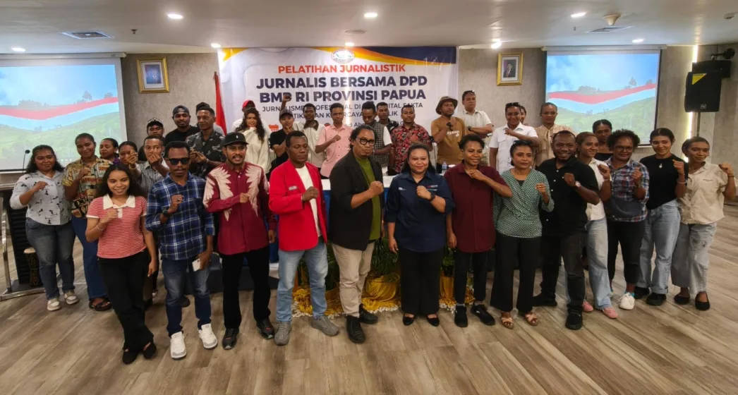 Jurnalis Bersama DPD BMP RI Gelar Pelatihan Jurnalistik, Dorong Kerja Sama Magang Bagi Wartawan Pemula