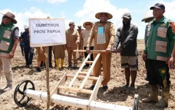 Gubernur Fakhiri: Tanah Adat untuk Cetak Sawah Rakyat di Senggi Tak Akan Diambil Pemerintah