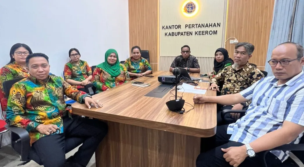 Percepat Aksi Perubahan PKA, Kantor Pertanahan Keerom Gelar Rapat Koordinasi dan Sinkronisasi