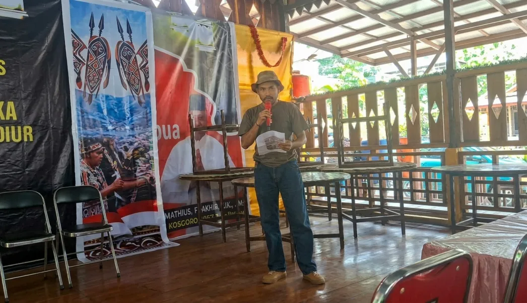 Peringatan Sumpah Pemuda ke-98, Pemuda Jayapura Ikrarkan Deklarasi Papua Damai di Rumah Adat Warke Nafri