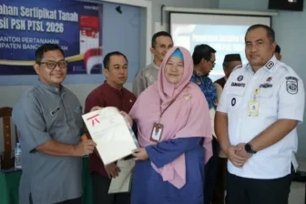 Warga Bangka Tengah Rasakan Kemudahan Sertipikasi Tanah Lewat PTSL