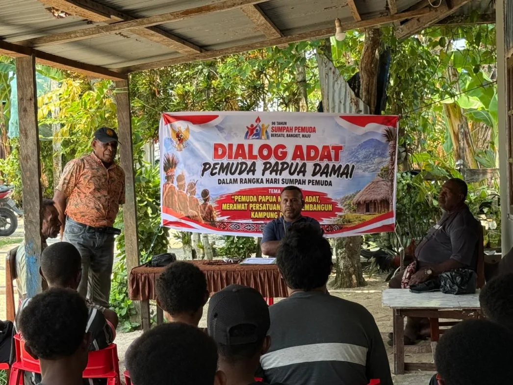 LMA Sarmi Ajak Pemuda Papua Tolak Kekerasan dan Provokasi Dari Paham Separatis