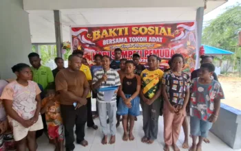 Papuani Lomo, Pemuda Skouw Sae Bacakan Deklarasi Pemuda Papua Damai Peringati Sumpah Pemuda
