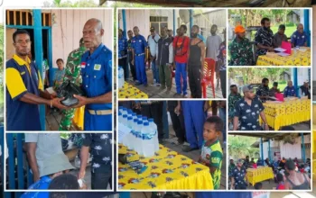 Sambut Hari Sumpah Pemuda ke-98, Kepala Suku Sem Tasti Gelar Kegiatan Bersama Pemuda Kabupaten Mamberamo Raya